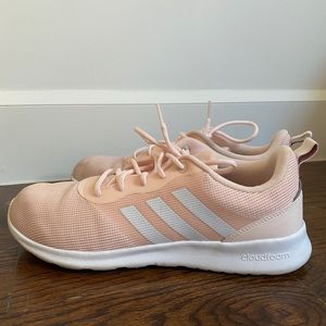 ADIDAS Peach Cloudfoam Tennis Shoes